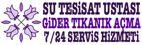  Tıkanıklık Su Tesisatçısı